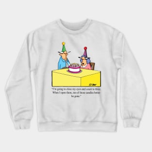 Funny Spectickles Birthday Cartoon Crewneck Sweatshirt